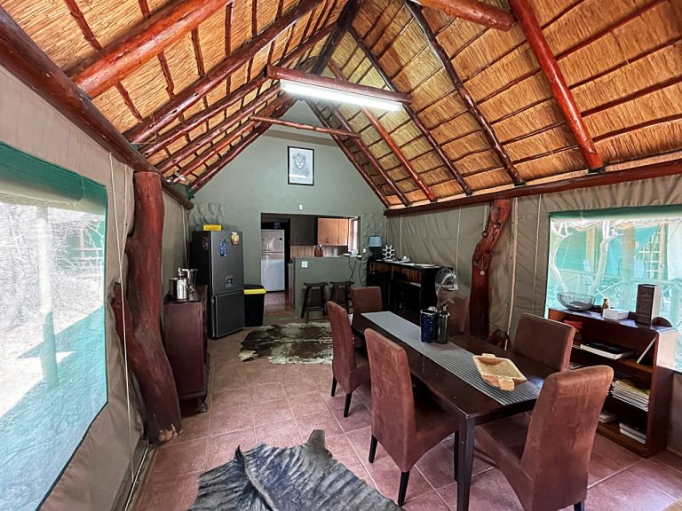 every tent has his own fridge/freezer